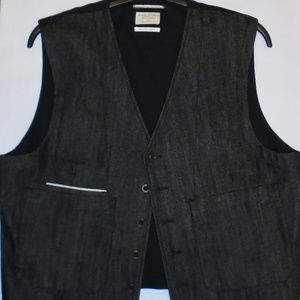 Nudie Jeans Vest | Dark Denim Wash